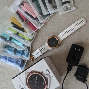 Garmin Fenix 3 Sapphire Rose Gold + Bands